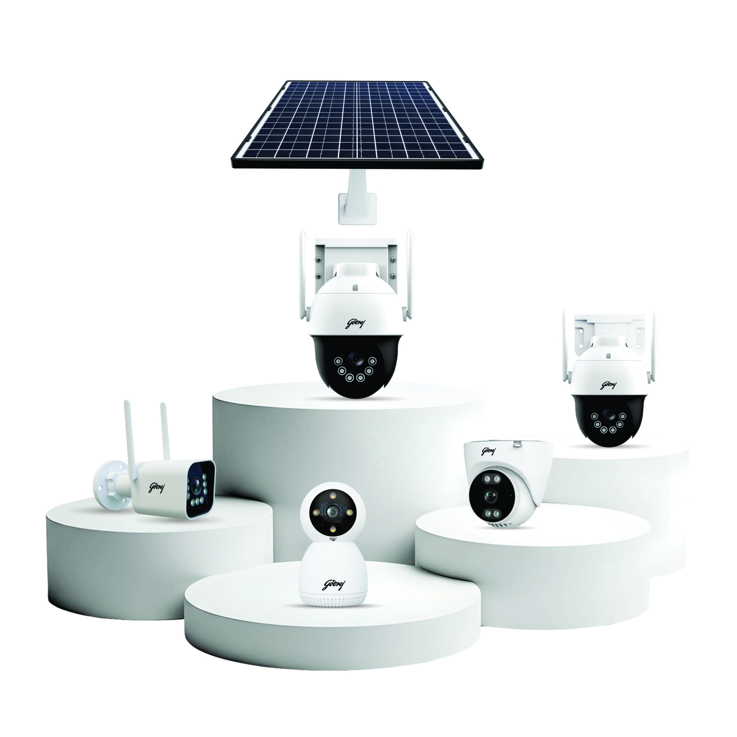 Godrej Enterprises Group has launched a new range of BIS-ER certified smart security cameras.