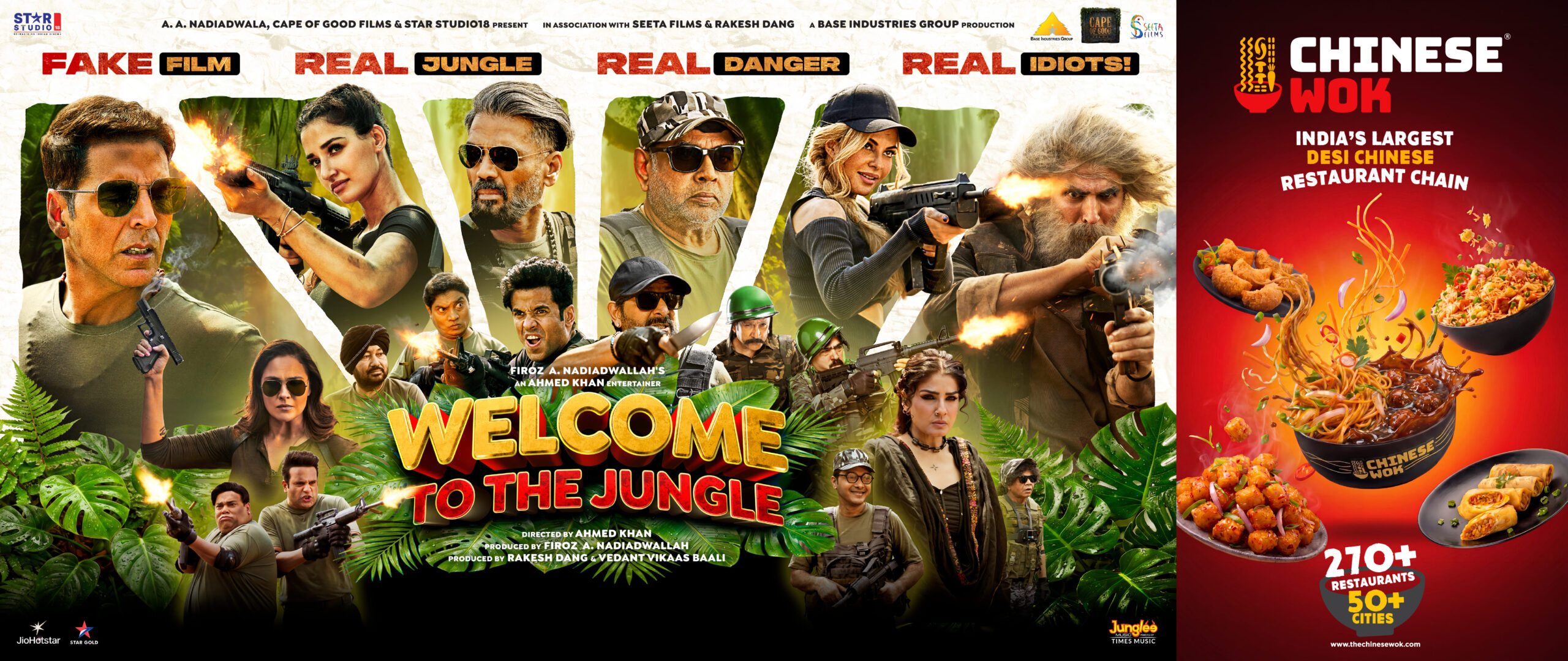 ChineseWok partners with 'Welcome to the Jungle'; aims to foster culture-based engagement with consumers.
