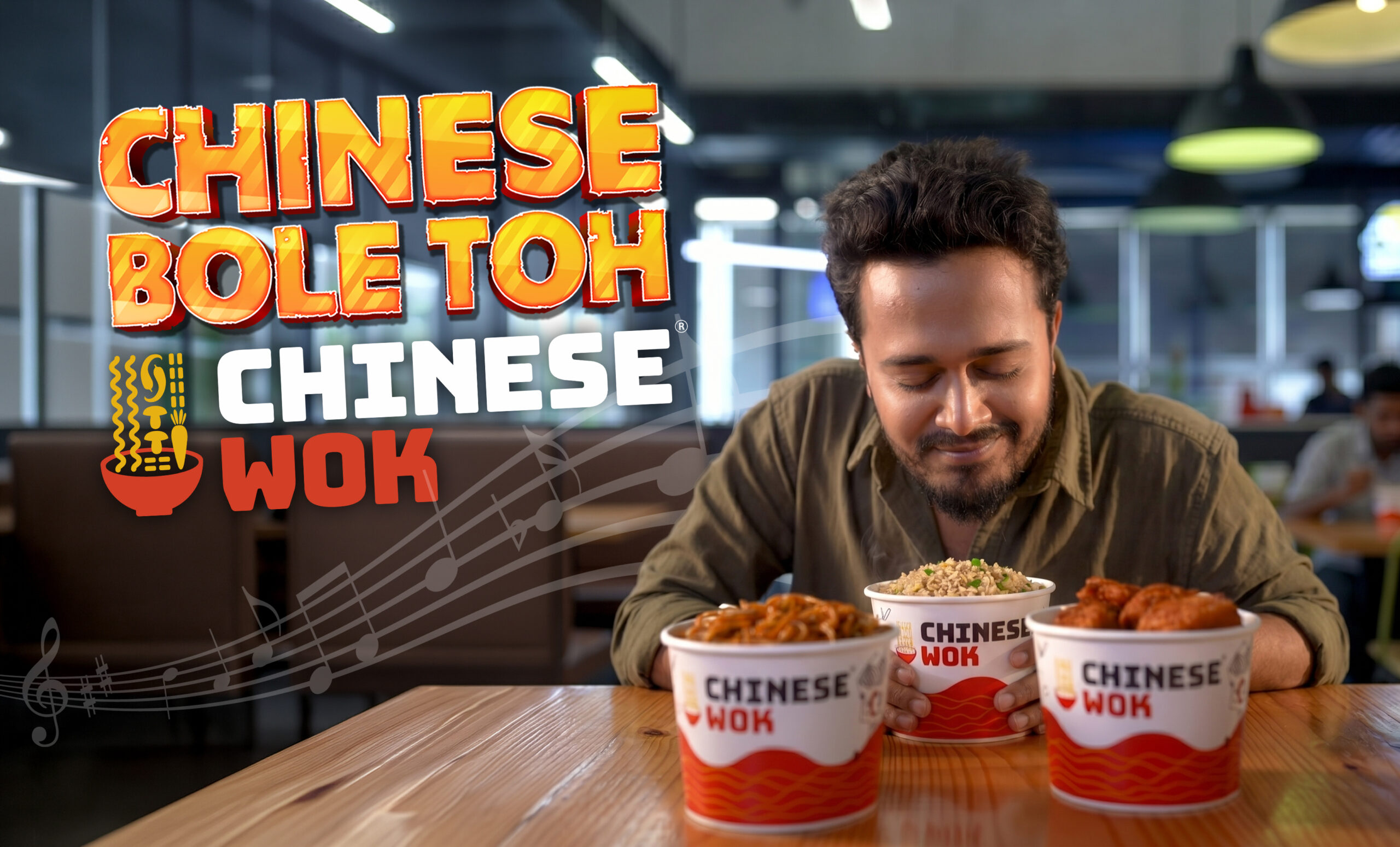 'Indian Idol' finalist Rohit Raut has created a new brand jingle for ChineseWok.