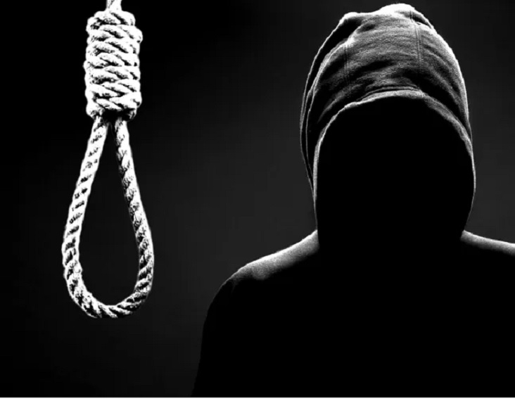 Court sentences man to hang until death for slitting his nephew's throat in front of the mother.