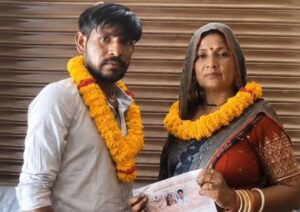 Another son-in-law falls for his mother-in-law; the two got married in court and sought blessings from their loved ones.