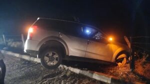 SUV runs over people who had stepped forward to help the injured; four dead.