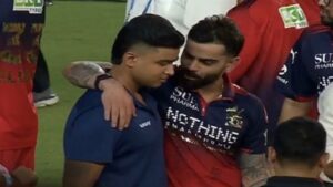 The Convergence of Two Eras of Cricket: Virat Kohli and Vaibhav Suryavanshi's Photo Takes Social Media by Storm