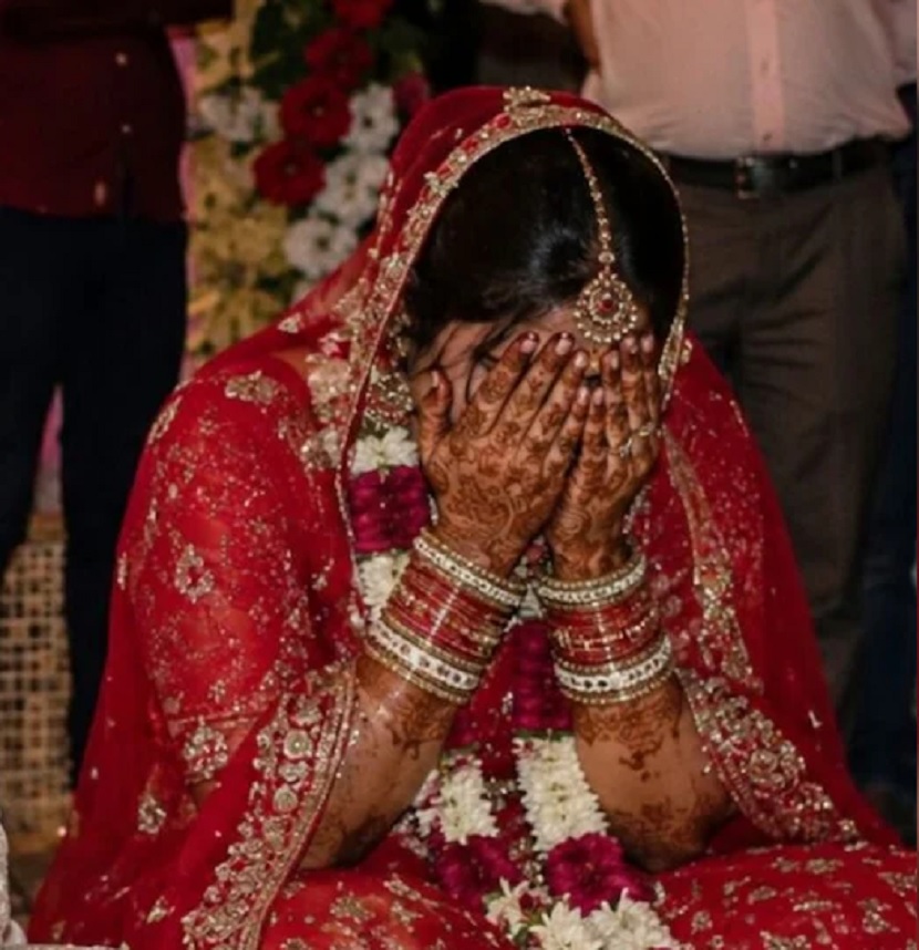 Showing her lover's photo, the bride said, "I love him"—find out what happened next.