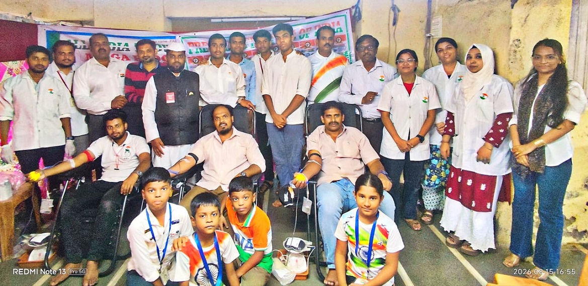 All India Tauheed Foundation, Mumbai District Dharavi Branch, organised its 19th Annual Blood Donation Camp