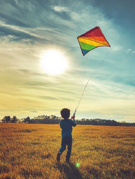 In Chitrakoot, a five-year-old boy fell from the roof while trying to catch a kite; he died in agony after an iron rod pierced his chest.