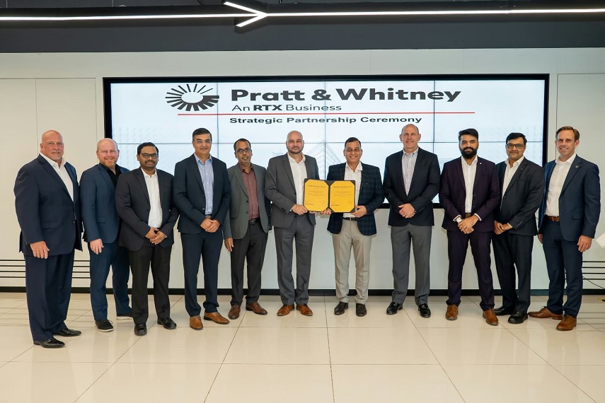 Long-term agreement between Bharat Forge and RTX's Pratt & Whitney Canada for critical aerospace engine components.