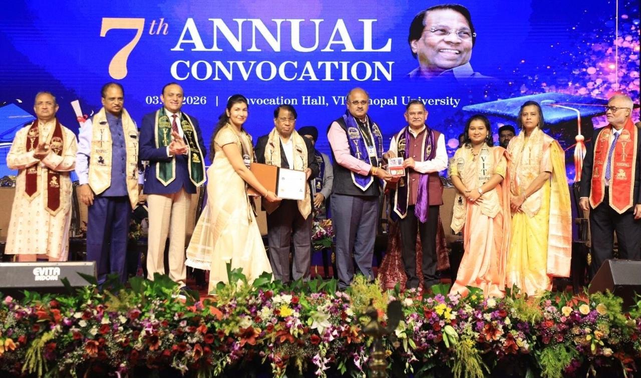 VIT Bhopal University's 7th Annual Convocation Concludes