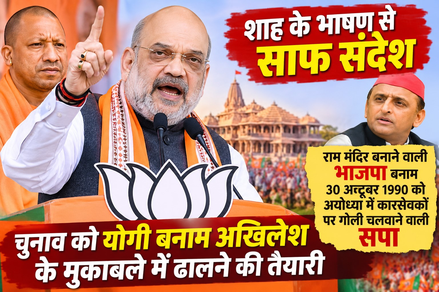 The 2027 assembly election will be fought under Yogi’s leadership, with Shah setting the stage from behind the scenes.